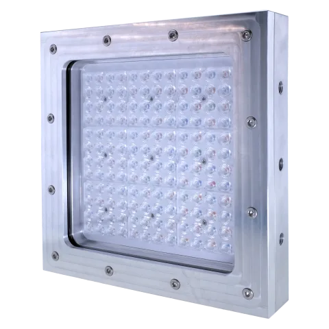 Underwater LED Light - ORCA COLOR - Front View ISO - without ORCA brackets
